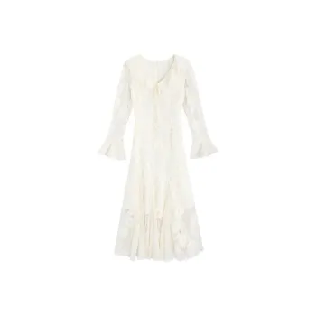FLIM Long Sleeved Dress Fashion Single Item Women's