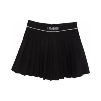 LALABOBO Casual Short Skirts Women's Black