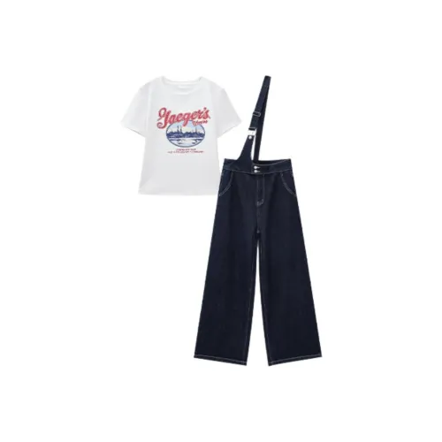 Love To Serve Casual Suit Women's Denim Dark Blue