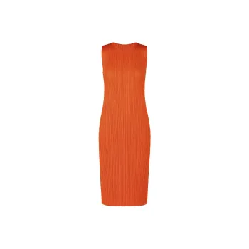 PLEATS PLEASE ISSEY MIYAKE Monthly Colors July Midi Dress