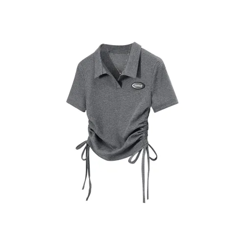 TOUCH T Shirts Women's Dark Gray