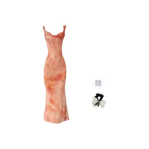TUSHIFEI Sleeveless Dress Women's Image Color