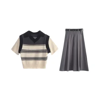 UTHA Two Piece Skirt Sets Women's
