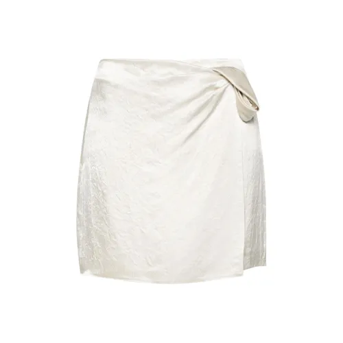 NANUSHKA Ruched detailing Satin Miniskirt