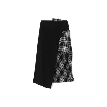 Yohji Yamamoto Casual Long Skirts Women's Black