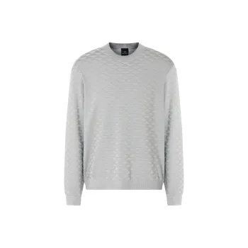 ARMANI EXCHANGEAE SS25 Knitwear Men's Gray