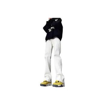 TELENT Jeans Unisex White