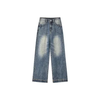 FHMY Jeans Women's Vintage Blue