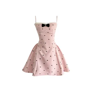 Udon House Slip Dress Women's Pink