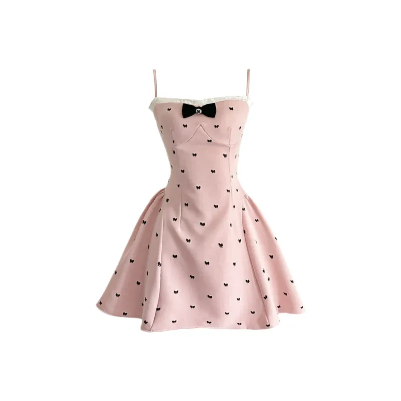 Udon House Slip Dress Women's Pink-0