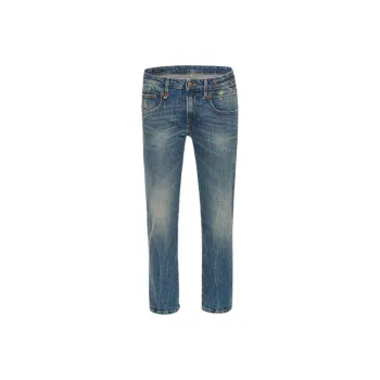 R13 Faded Cropped Jeans