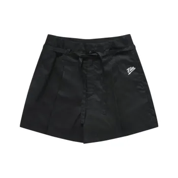 FILA FUSION BASEBALL Series Sports Shorts Women's Pitch Black