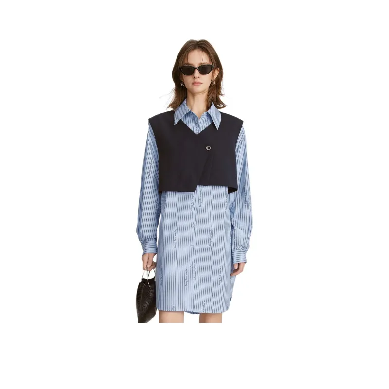 ELLE Casual Suit Women's Multicolor Stripes-0