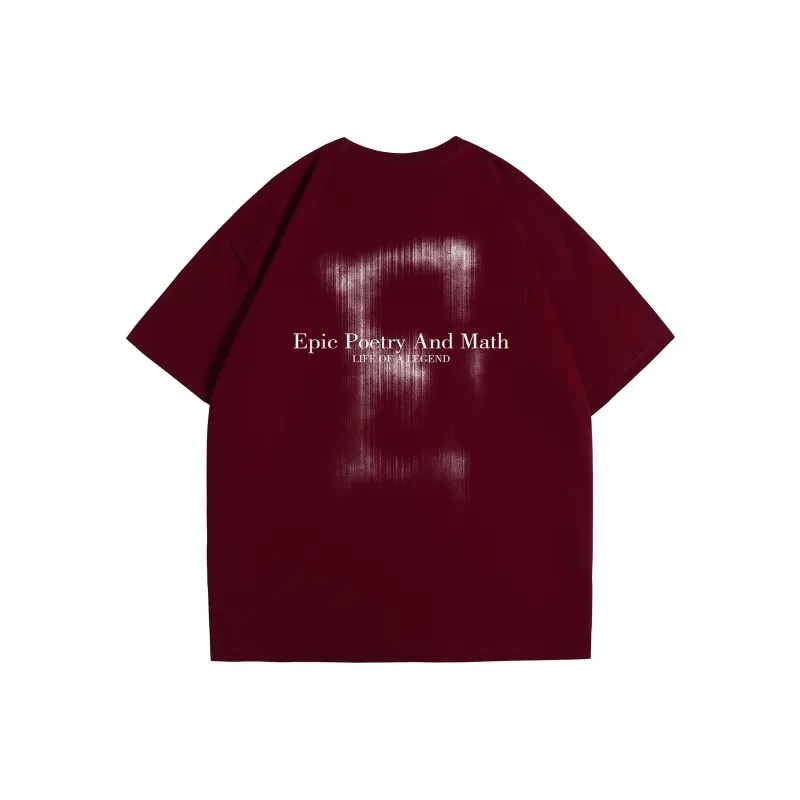 EPIC POETRY Short Sleeved T Shirts Unisex-16