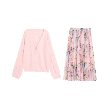 HAPG Two Piece Skirt Sets Women's