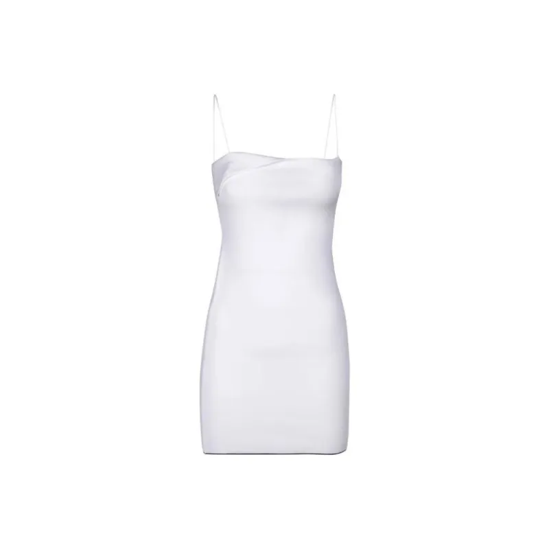 Jacquemus Aro Mini Dress 'White'-0
