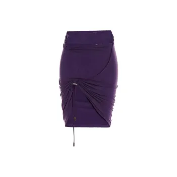 Jacquemus Denim Short Skirts Women's Purple