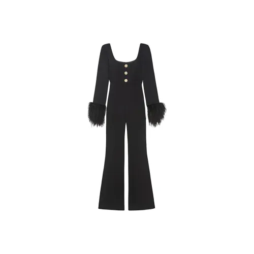 Self portrait Jumpsuit Women's Black