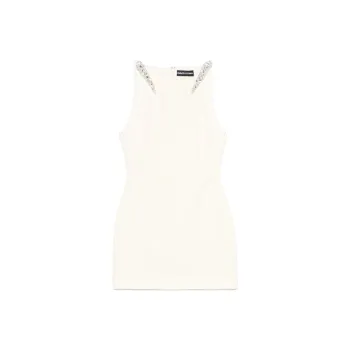 DAVID KOMA Crystal embellished Gown
