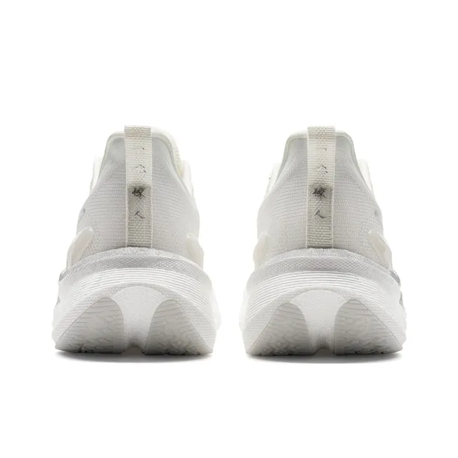 XTEP 2000km 3.0 Running Shoes Women's Low Top Sail White, Silver-4