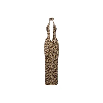 POSTER GIRL Sleeveless Dress Women's Beige