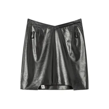 CHUU Casual Short Skirts Women's Black