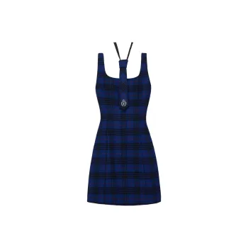 E.land Sleeveless Dress Women's Dark Blue