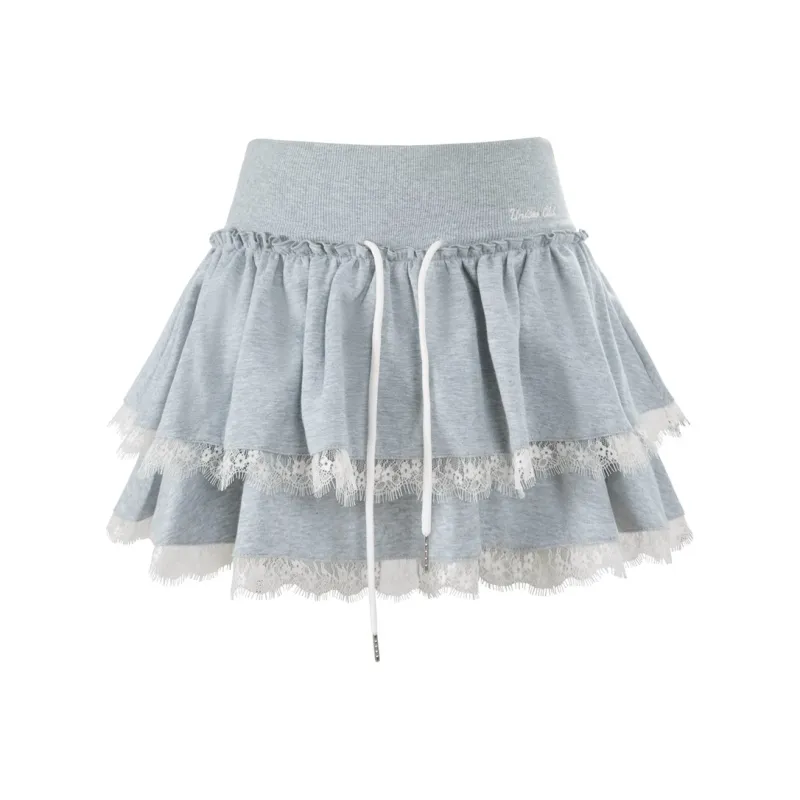 UNIFREE Casual Short Skirts Women's Light Heather Gray-0