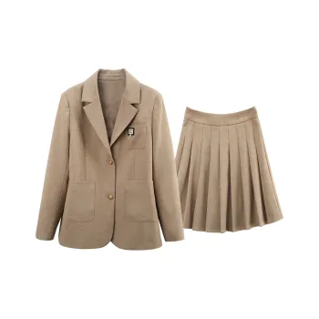 A Paradise For Awakening Skirt Set Women's Khaki