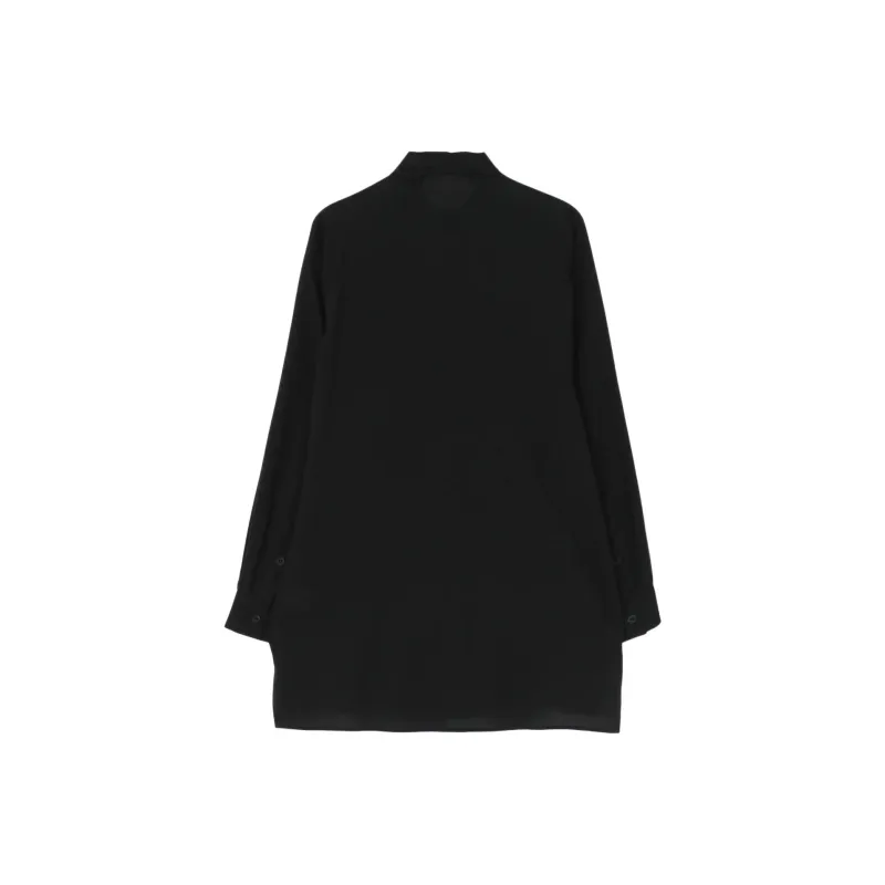 Yohji Yamamoto Long Sleeved Button Up Shirt-1