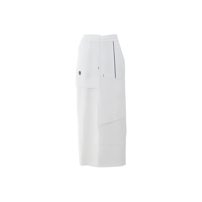UPON PRO Casual Long Skirts Women's White-0