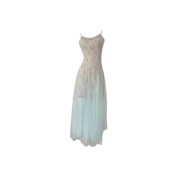 IQC Slip Dress Women's Cinnamon Milk Green