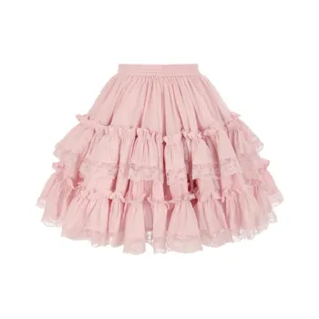 Selkie Collection SS24 Casual Short Skirts Women's Soft Pink
