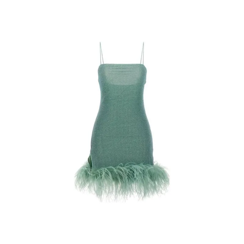 Oséree Lumiere Plumage Mini Dress-0