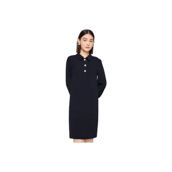 JZ. ANNAKRO Long Sleeved Dress Women's Dark Blue
