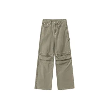 NO ONE ELSE Jeans Unisex Mustard Green