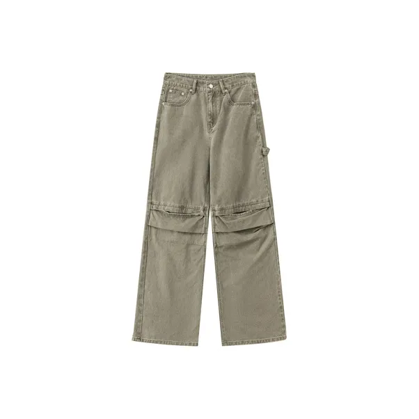 NO ONE ELSE Jeans Unisex Mustard Green-0