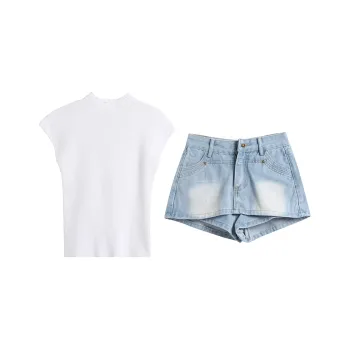 BRASS SCOUT Two Piece Skirt Sets Women's