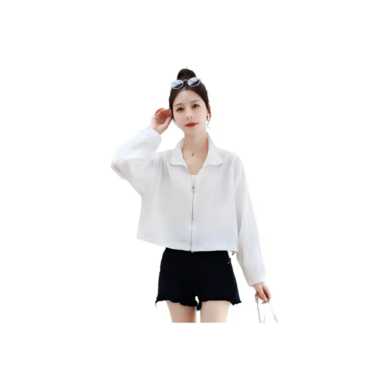 Mu Xiao Xin Cropped Coat Women's-0