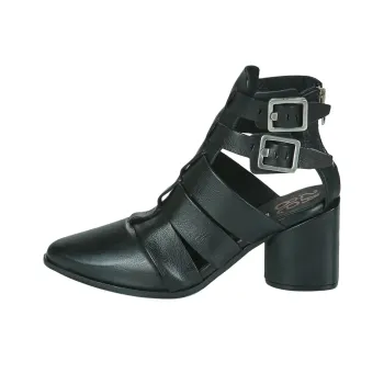 AirStep Enia Ankle Boots 8cm Women's Black