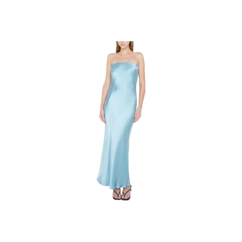 BEC+BRIDGE MOON DANCE STRAPLESS DRESS Sleeveless Dress Women's Sea Spray/Wavy Blue