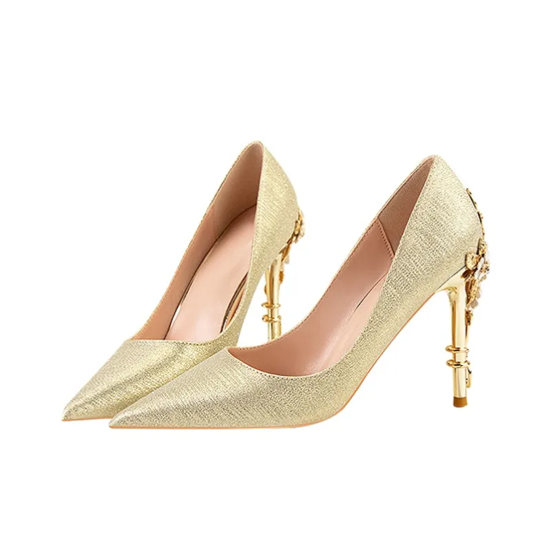 MCKP Slim Heel High Heels 10cm Women's-2