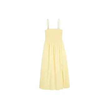 Hollister Sleeveless Dress Women's Yellow