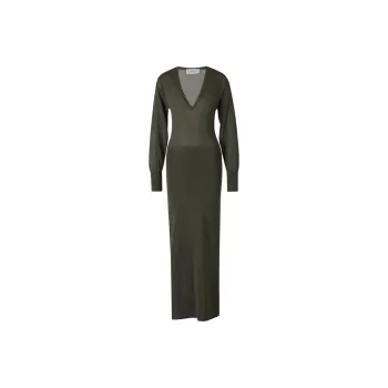 AMIPARIS V neck Maxi Dress