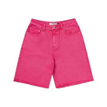 JOYRICH Denim Shorts Women's Rose Red