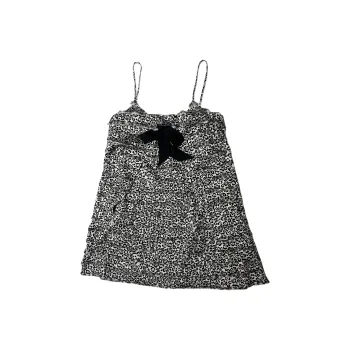 CHANEL 22P Slip Dress Women's Black