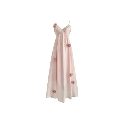 COVER TIME Slip Dresses Women's Pink