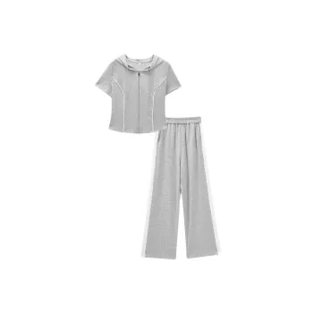 Love To Serve Casual Suit Women's Gray