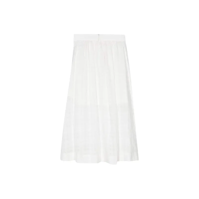 A.P.C SS24 Casual Long Skirts Women's Beige-0
