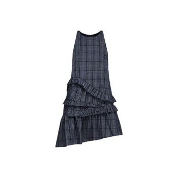 YGPRW Sleeveless Dress Women's Navy Blue